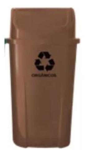 Kit 6 Lixeira 60 Litros Lar Coleta Seletiva