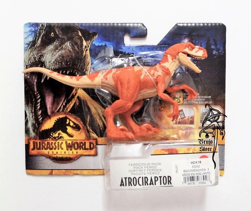 Jurassic World Park Dominion Atrociraptor 9cm Brujostore