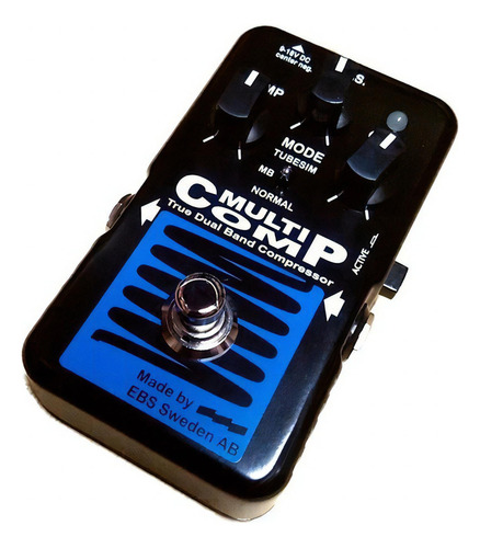 Pedal P/ Baixo Compressor Ebs Multicomp Blue Label - 3 Tipos