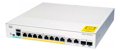 Switch Cisco Catalyst C100-8t-2g-l L2 De 8 Puertos Gig 2 Sfp