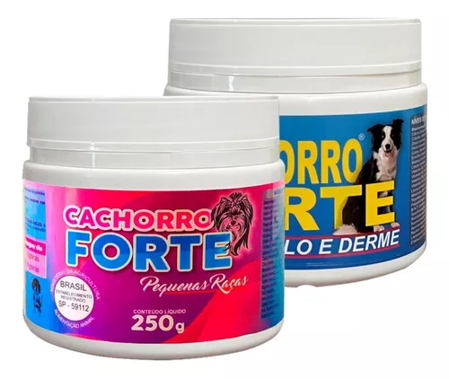 Suplemento Cachorro Forte Gold 250g 4 em 1 - Vitaminas e