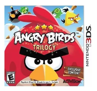 Juego Angry Birds Trilogía Para Nintendo 3Ds Medio Físico trilogía normal Nintendo 3DS Físico