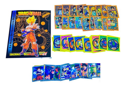Album Dragon Ball Z - Saga Dorada Sticker Coleccion Completa