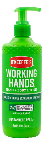Loción O'keeffe's Working Hands Hand And Body, 355 Ml (paque