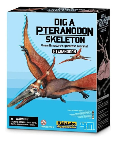 Kit Excavacion Esqueleto Fosil Dinosaurio Pteranodon Ciencia