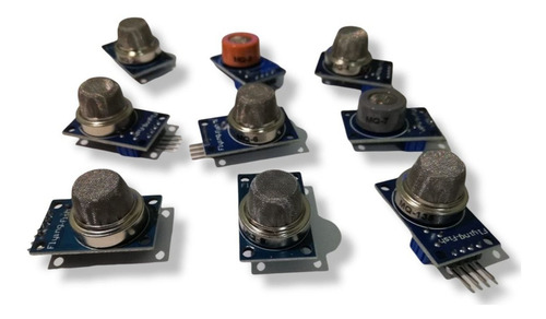Kit Módulos Sensores De Gas Compatible Con Arduino Serie Mq