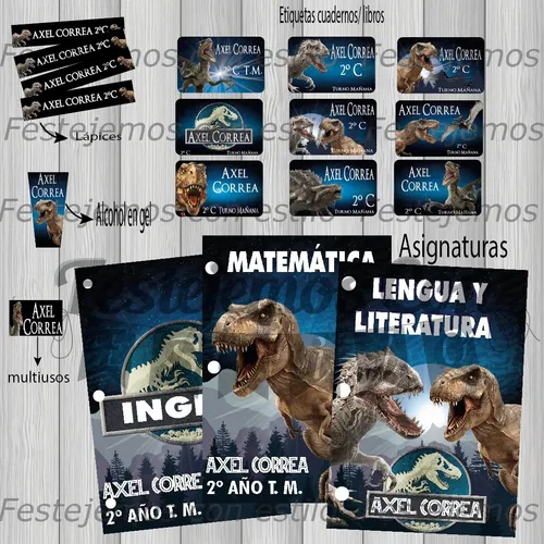 Kit Imprimible Personalizado Etiquetas Escolares Asignaturas Kit Imprimible Personalizado Etiquetas Escolares Asignaturas