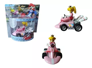 Figura De Mario Kart Personaje Princesa Peach A Friccion X1