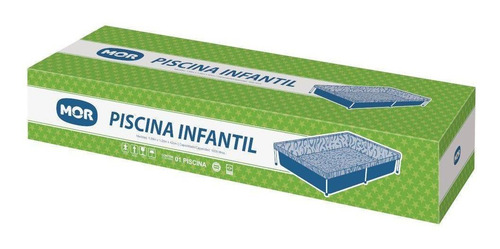 Piscina Retangular Mor 1002 1000 Litros Lona Em Pvc