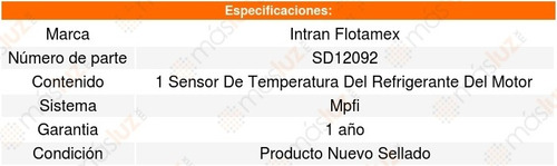 Sensor Refrigerante Cts Chrysler 300m 3.5l V6 01 A 04 Intran