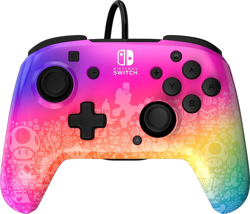 Control Pdp Star Spectrum Alámbrico Nintendo Switch Color Violeta