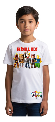 Remera Roblox Niños
