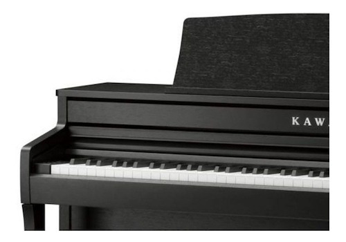 Piano Digital Kawai Ca49 Tecla De Madera Caja Cerrada Nuevos Color Negro