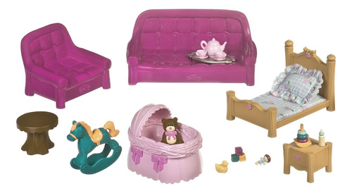 Lil Woodzeez Salon Y Nursery Set   Se Puede Utilizar Con 