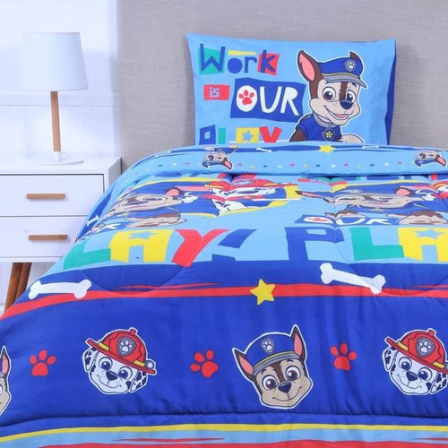 Set Plumon Patrulla Canina Reversible 1.5 Paw Patrol