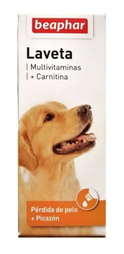 Beaphar Laveta + Carnitina 50ml | Suplemento Vitaminas Perro