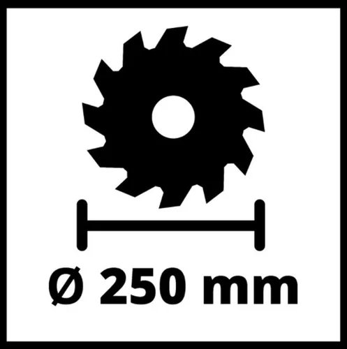 Sierra Circular Mesa Banco Einhell 2000w Pie 250mm (Usado)