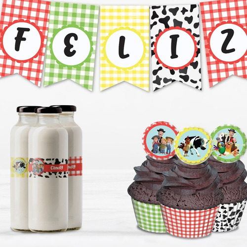 Invitación Animada La Granja De Zenón + Kit Editable!!
