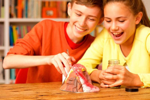 Juego De Mesa Volcan Making Kit Manualidades 4m Tts
