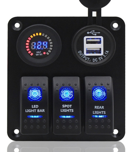 Botoneras Switch Barras Led Jeep Ram Can Am Lobo Sierra