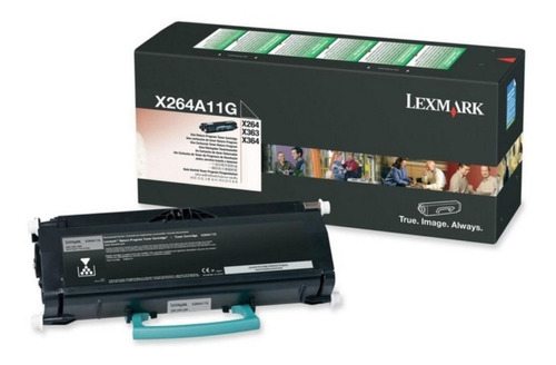 Cartucho Tóner Lexmark - 3500 Páginas Negro, Laser X26 /vc