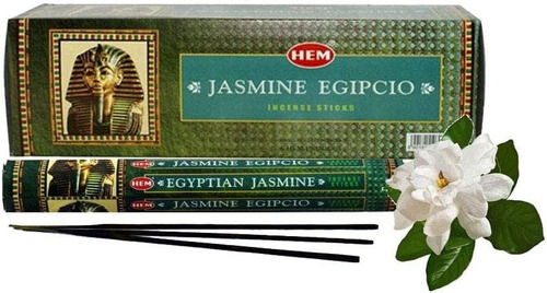Hem- Incienso 120 Varitas Jasmine Egipcio 6pack (20pzs C/u)