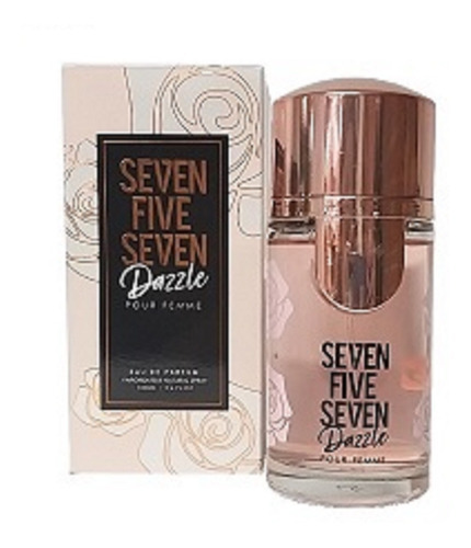 Perfume De Dama Seven Five Seven Dazzle Marca Mirage 100ml