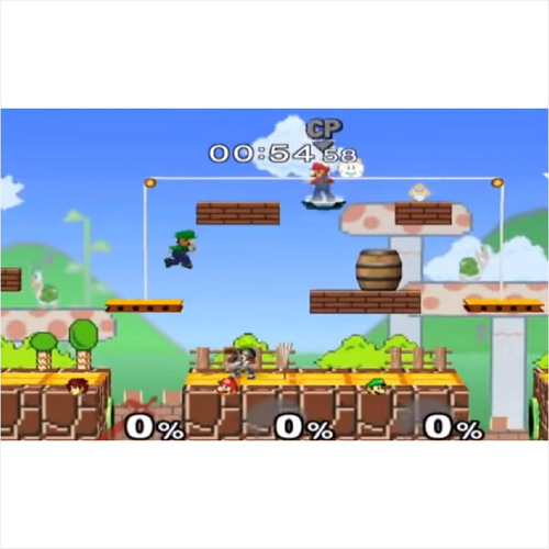 Jogo Super Smash Bros Melee - Gamecube - Usado