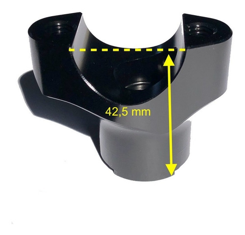 Imagen 2 de 4 de Soporte Manubrio 42.50 X 28.6 Mm Moto Sherco Enduro Cod.3257