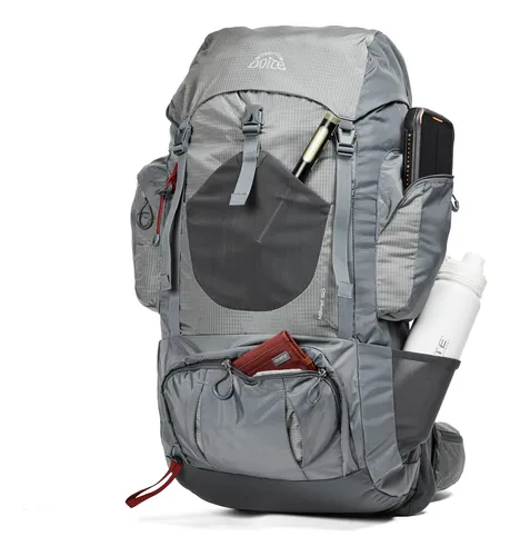 Mochila Excursion Mihrat 50 Litros Gris Oscuro Doite