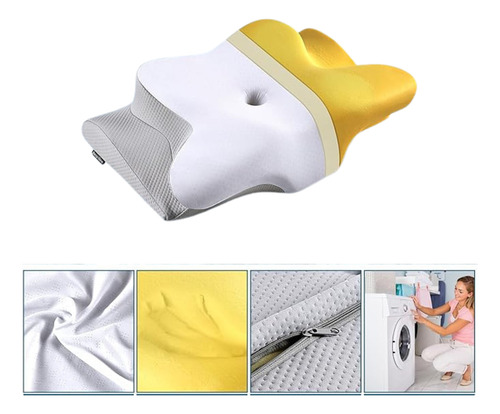Almohada Cervical Memory De Espuma Viscoelástica