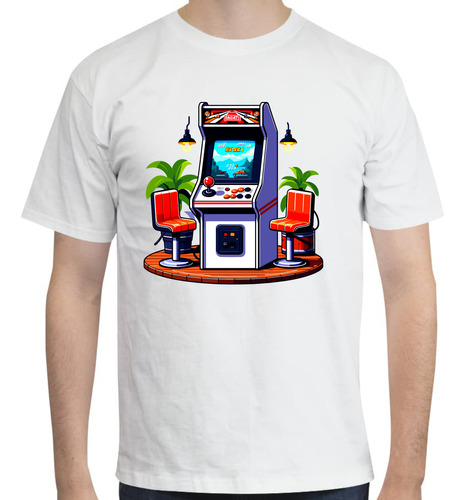 Playera Personalizada Maquinita Arcade Ii - Video Juegos