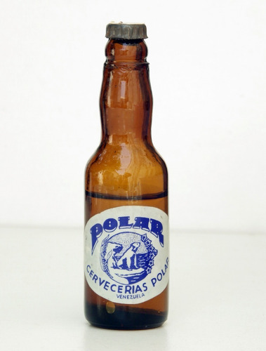 Imagen 1 de 2 de Mini Botella Decorativa De Cerveza Polar