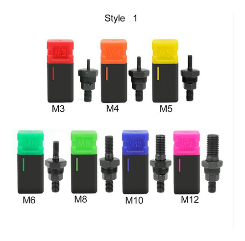 Para Tuercas Remachables M3 A M12 M12 Multicolor