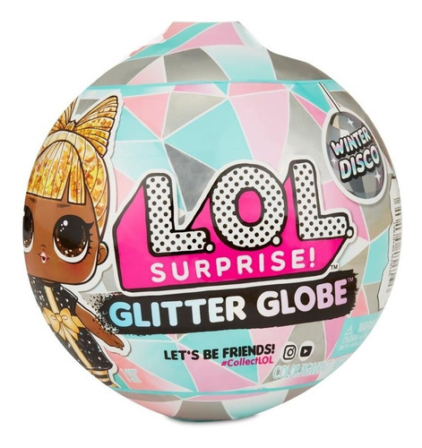 Nova Boneca Lol Surprise Winter Disco Glitter Globe Candide