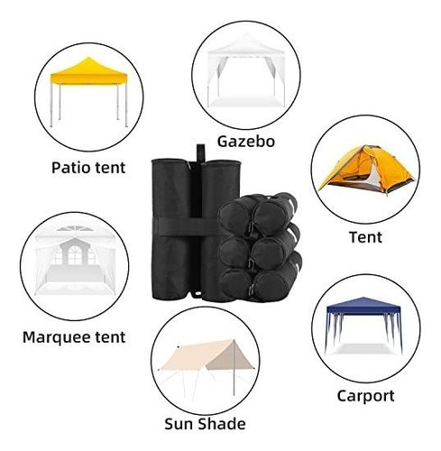 Paquete De 6 Bolsas De Arena Para Diferentes Tipos De Uso