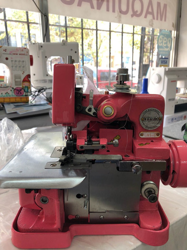 Overlock 3 Hilos Gn1-6 Color Roja Imp Direc Maquineriajuanma