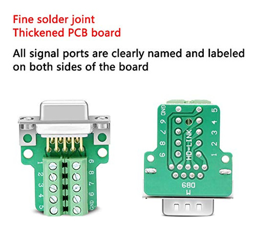 Conector De Ruptura Sin Soldadura Anmbest Db9 Con Repetición
