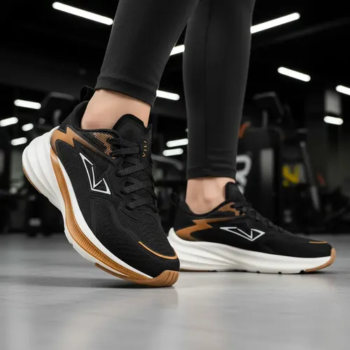Tênis Feminino Olimp Vili Ace Academia Caminhada Treino Eva Preto Golden 35 Br — R$ 136,70 em Mercado Livre, 45% OFF