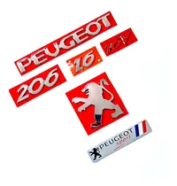 Comprar Kit Emblemas Insignias Peugeot 206 1.6 16v Logo León Sport