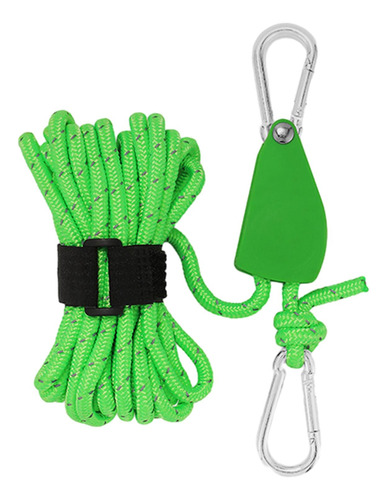 Cordón De Suspensión De Cuerda De Polea De L Y Verde