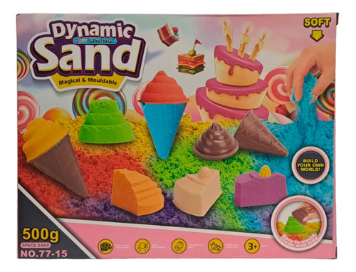  Arenas Mágicas Postres Y Helados Kinética Dynamic Sand 