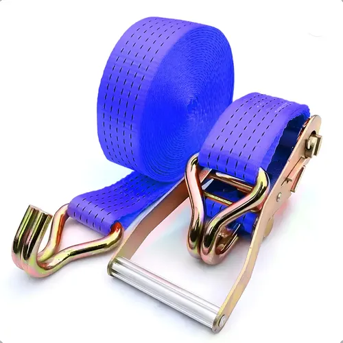 Kit Catraca e Cinta 9m 50mm Gancho J 5 Ton Caminhão (várias cores)