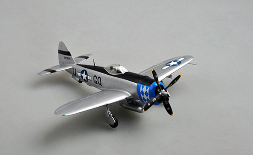 Miniatura Avião P-47d 354fg Easy Model 1:48 Republic Cor Prata