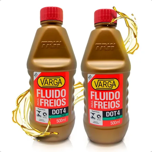 Kit 2 Fluido De Freio Oleo Dot4 Varga Trw 500ml Rclf00054