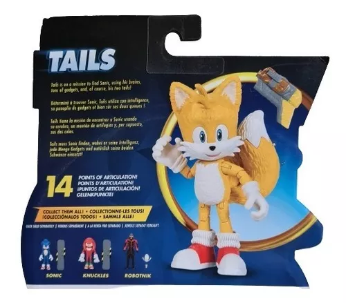 Boneco Sonic The Hedgehog Articulado 6cm - Jakks Pacific