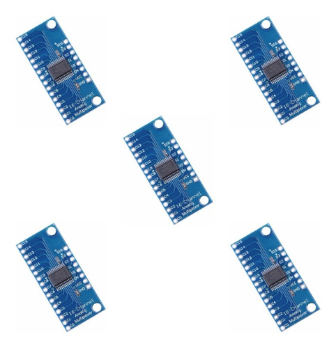 Kit 5 Módulos Multiplexadores Cd74hc4067 - 16 Canais