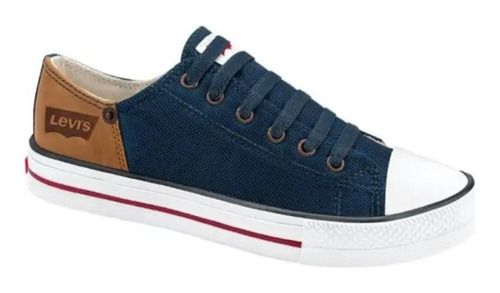 Tenis Urbano Choclo Levi's 0810 Azul Dama Original Msi 