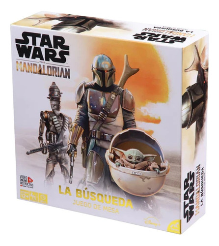 Juego De Mesa Star Wars The Mandalorian La Búsqueda- Novelty