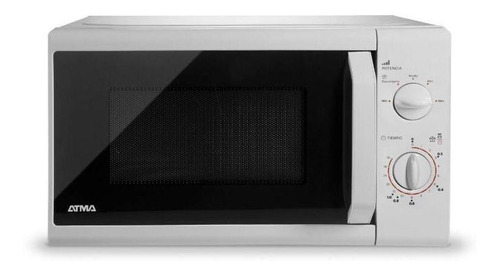 Horno Microondas Atma Mr1720n 20 Lts Mecánico Blanco